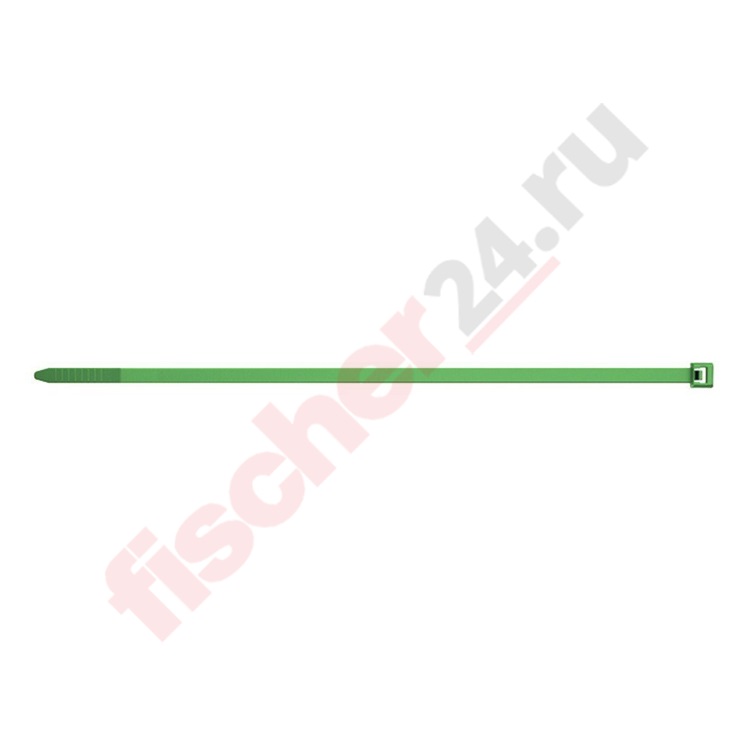 Стяжка кабельная GBN Cable Tie Green (2.5x200 мм), нейлон