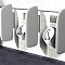Комплект крепежа WD 8x90 (M8x90 мм), оцинкованная сталь