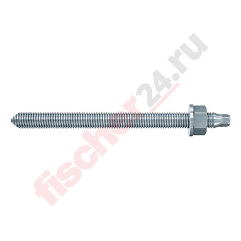 Шпилька анкерная RG M 16x380 (M16x380 мм), оцинкованная сталь