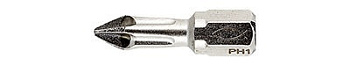 Бита FDB PH 1 DIAMANT Bit W 2 (PH1x25 мм (компл. 2 шт.)), сталь