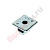 Гайка монтажная FCN Clix M6 (M6 40x40x6 мм), оцинкованная сталь
