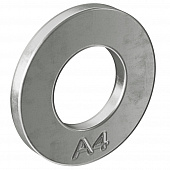 Шайба U 11,5x21x1,5 DIN 522 A2 (11.5x21x1.5 мм), нержавеющая сталь A2/AISI 304
