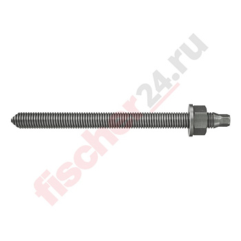 Шпилька анкерная RG M 12x380 A4 (M12x380 мм), нержавеющая сталь A4/AISI 316