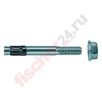 Анкер-гвоздь FNA II 6x30 M6/10 (M6 55/10 мм), оцинкованная сталь