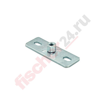 Подпятник GPL 1/2" (1/2" 80x30 мм), оцинкованная сталь