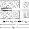 Дюбель рамный F 8 M 132 (8x132/102 мм), оцинкованная сталь