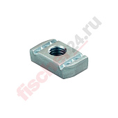 Гайка монтажная FCN 6 (M6 20x35x6 мм), оцинкованная сталь