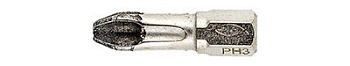 Бита FDB PH 3 DIAMANT Bit W 2 (PH3x25 мм (компл. 2 шт.)), сталь