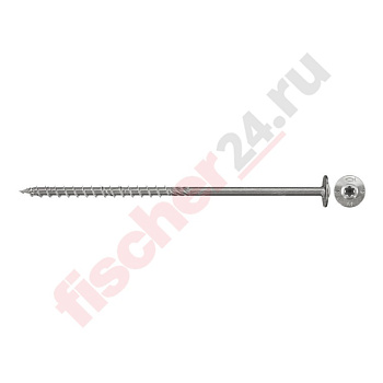 Саморез по дереву FPF-WT A2F (8x40/35 мм), нержавеющая сталь A2/AISI 304