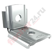 Уголок монтажный MW 90° (MW 90° D8.5 мм), оцинкованная сталь