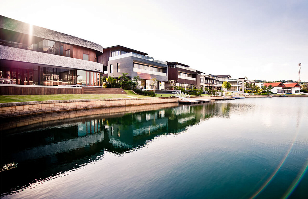 Жилые дома класса люкс в Sentosa Cove, Сингапур