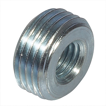 Муфта переходная GRD 1/2''/M10 (1/2''/M10), оцинкованная сталь