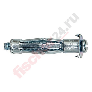 Дюбель HM 5x52 S (M5x60/10x52 мм), оцинкованная сталь