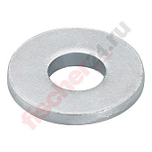 Шайба U 16x30 (16.5x30x3 мм), оцинкованная сталь