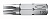 Бита FPB T 50 PROFI Bit W 1 (TX50x25 мм (компл. 1 шт.)), сталь