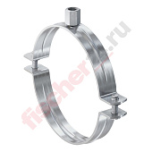 Хомут FRSN 146-156 M8/M10 (M8/M10 1/2" 21-23 мм), оцинкованная сталь