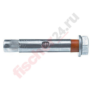 Болт анкерный FSL D (12x100/35 мм M10), оцинкованная сталь 4.6-5.8
