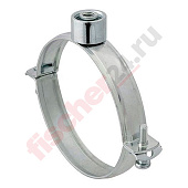 Хомут FRSN TRIPLE 57-62 M8/M10/ 1/2" (2") (M8/M10/1/2" (2") 57-63 мм), оцинкованная сталь