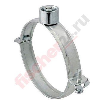 Хомут FRSN TRIPLE 57-62 M8/M10/ 1/2" (2") (M8/M10/1/2" (2") 57-63 мм), оцинкованная сталь