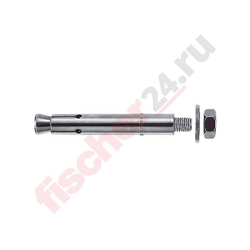 Анкер с подрезкой FZA 18x100 M12 D/20 A4 (18x100/20 мм (M12), нержавеющая сталь A4/AISI 316